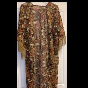 Floral Kimono size XL